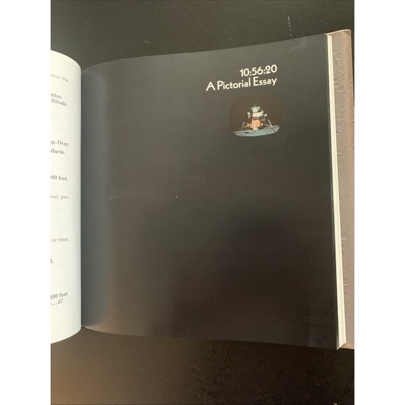 10:56:20 PM 7/20/1969 HC Book Conquest of the Moon 1st Ed Reported by CBS News - Picture 6 of 12